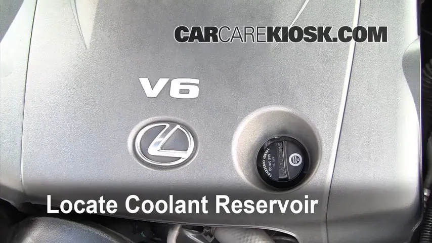 2008 Lexus IS250 2.5L V6 Refrigerante (anticongelante) Sellar pérdidas